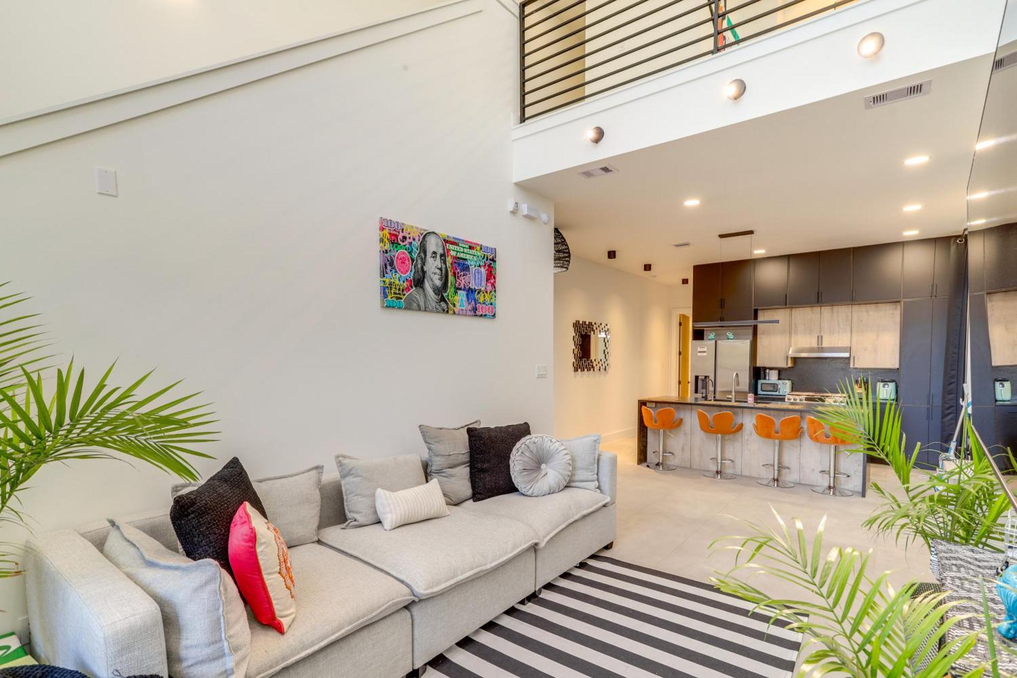 3 Mi To Dtwn Modern Townhome With Yard In Houston Exterior foto